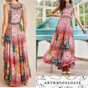 Anthropologie Bhanuni Jyoti.. Alessandra Maxi Dress